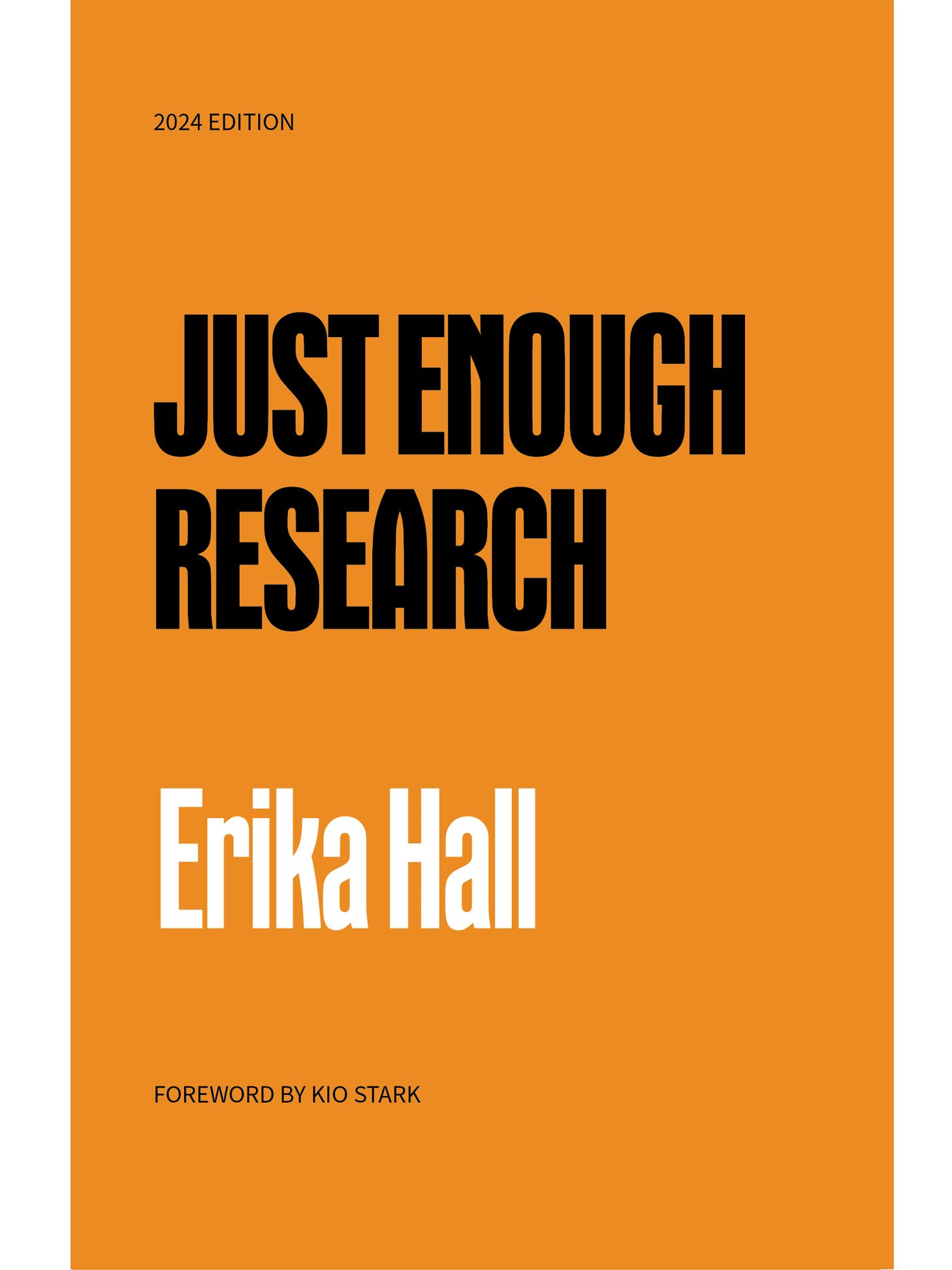 Cover of Just Enough Research